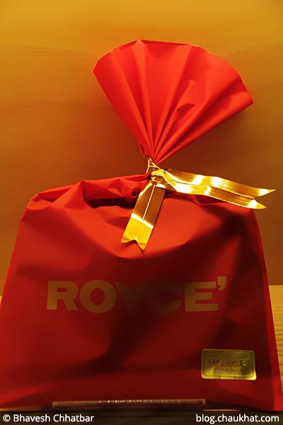 Bhavesh says, it's a Pouch of Joy at ROYCE’ [Phoenix Market City, Pune, India]